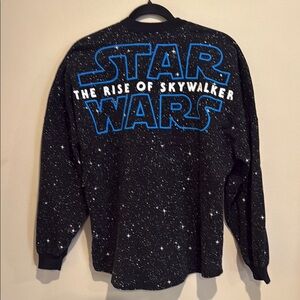 💜Disney Spirit Jersey Black Star Wars The Rise of Skywalker Disneyland Parks